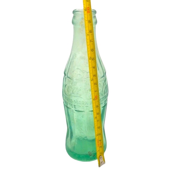 Coca Cola Vintage Green Glass Bottle S.L.C. Utah - Picture 4 of 5